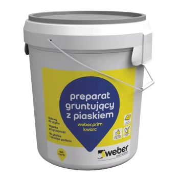 weber.prim kwarc (5 kg.) grunt sczepny z piaskiem kwarcowym