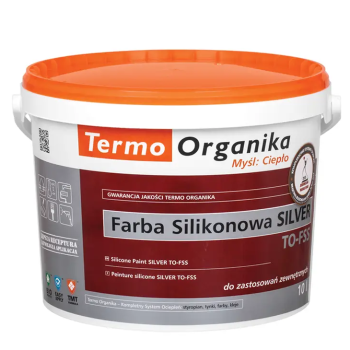 TO-FSS Farba silikonowa SILVER Termo Organika gr.kolory : PA..  op.10 L