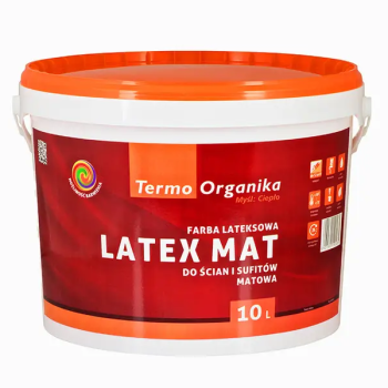 Farba lateksowa LATEX MAT Termo Organika op.10 L