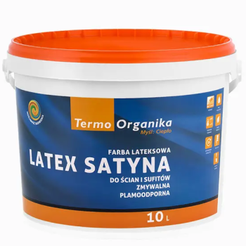 Farba lateksowa LATEX SATYNA Termo Organika op.10 L